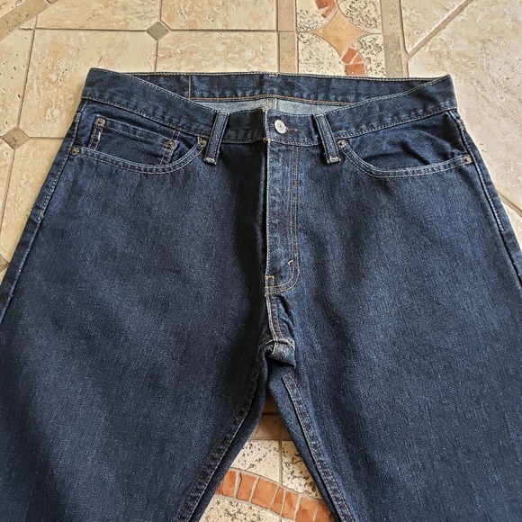 LEVI'S MEN'S 514 STRAIGHT JEANS:PRE-OWNED 34 X 30 (PAIR #2) - Picture 6 of 14